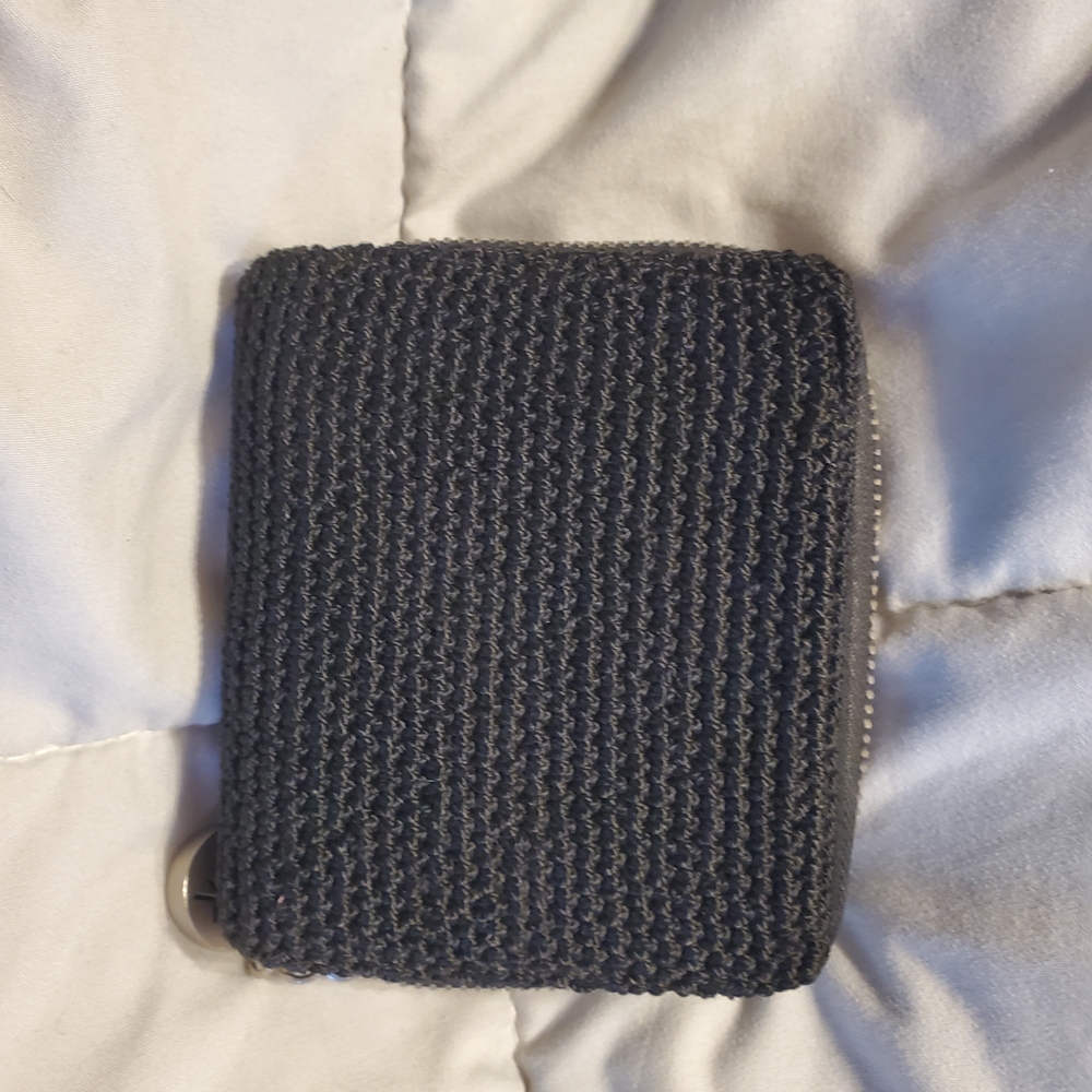 The Sak Woven Black Wallet
